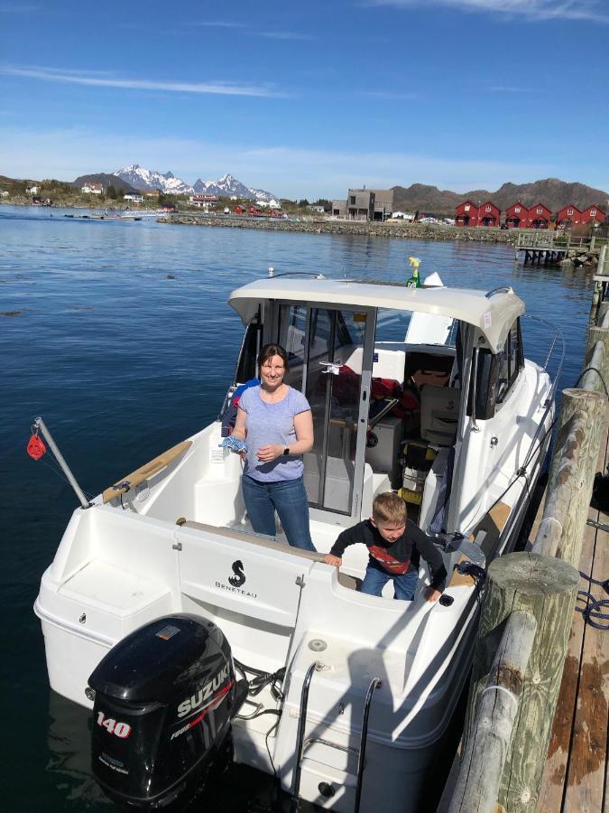 Ballstad Brygge Rorbu Bagian luar foto
