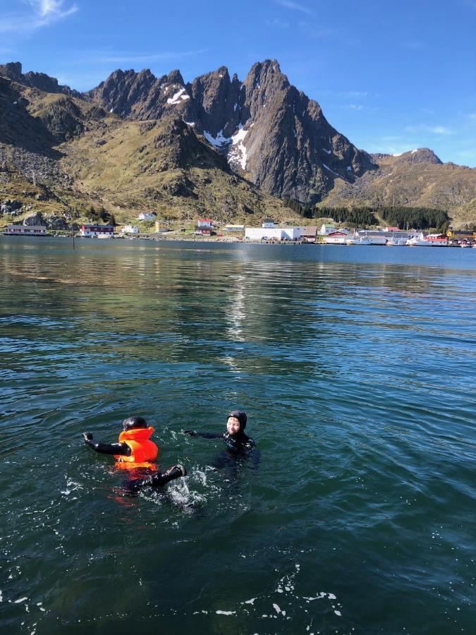 Ballstad Brygge Rorbu Bagian luar foto